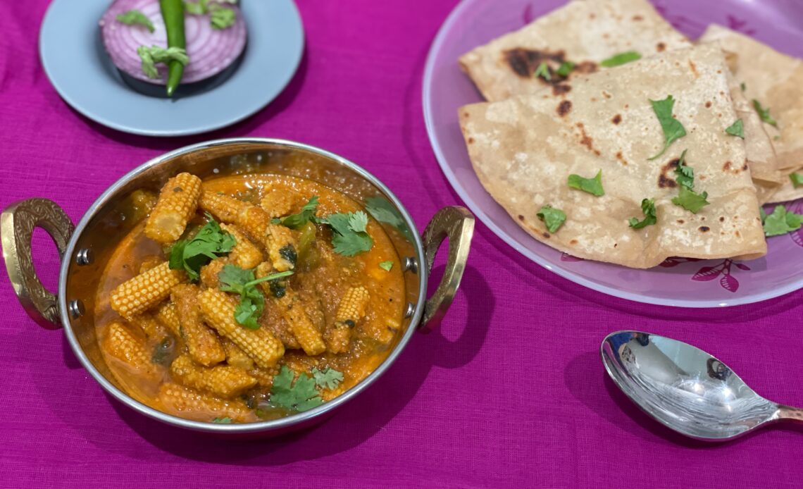 Vegan Baby Corn Masala Recipe | Flavorful and Wholesome Plant-Based Dish