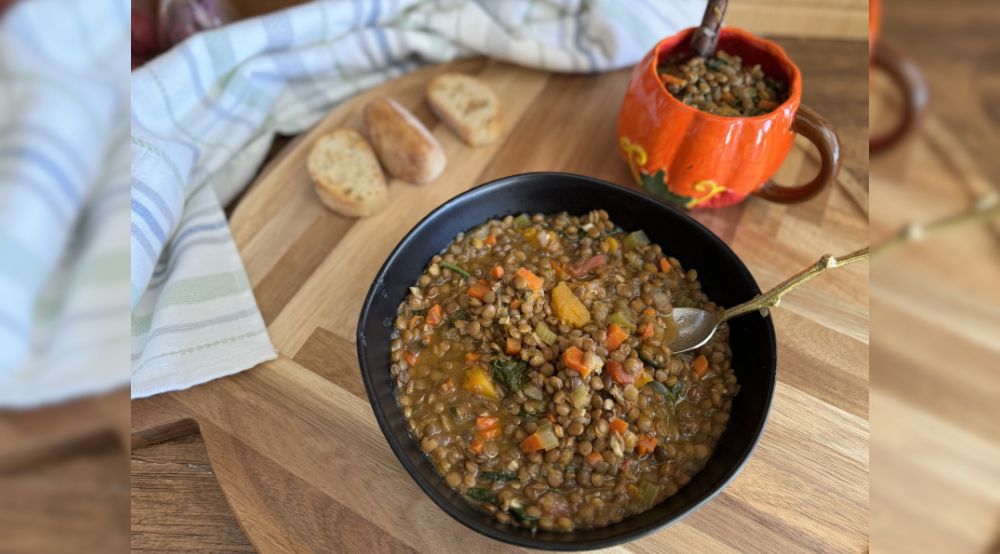 Healthy Lentil Vegetable Soup Recipe