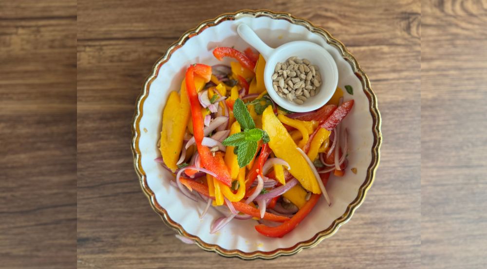 Vegan Spicy Mango Salad Recipe