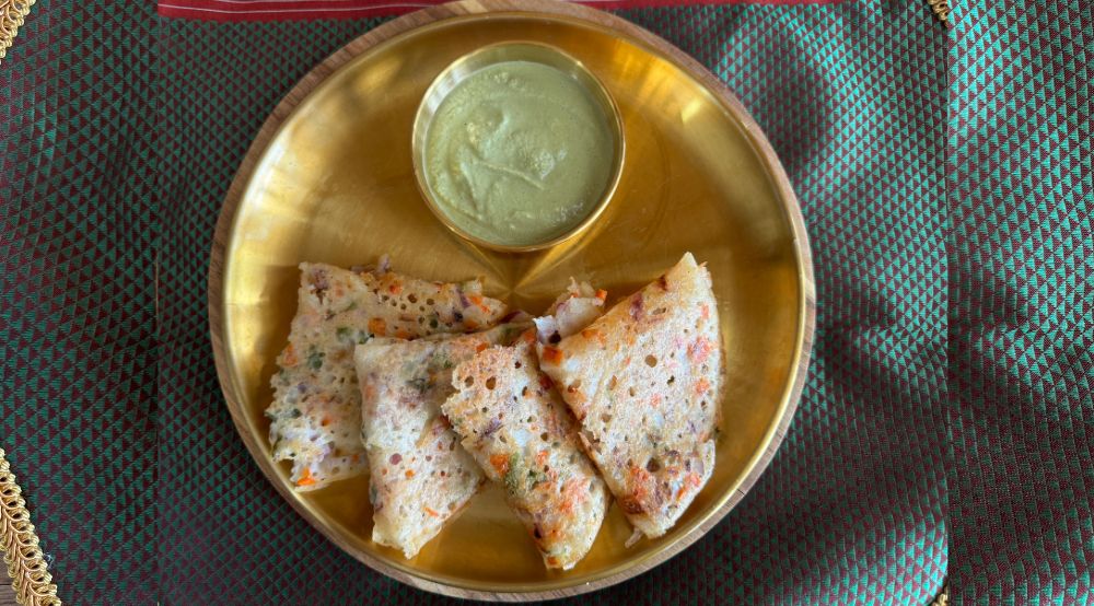 Gluten-free Vegetable Neer Dosa Recipe