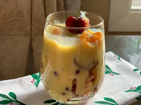 Vegan Fruit Custard Recipe