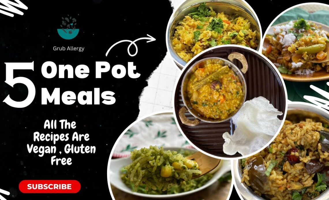 5 Vegan One Pot Meals