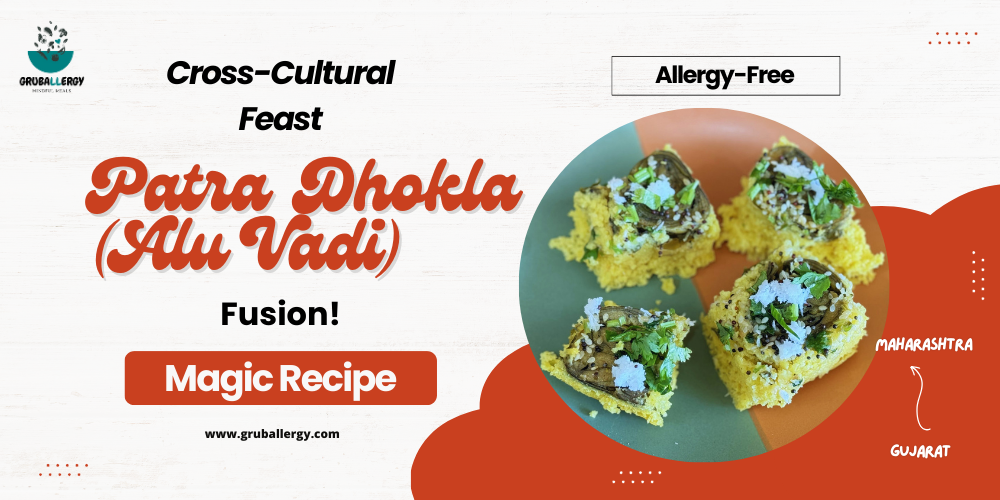 Allergy-Free Patra Alu Vadi Dhokla Recipe